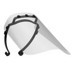 Face Shield – Re-usable Safety Visor – One Size Fits All X 10
