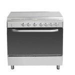 5 Burner Stainless Steel Lp Gas Stove With Grill & Battery Ignition & Ffd On All Functions