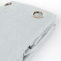 Bergen Eyelet Unlined Curtain - Iceberg - 270 X 223CM
