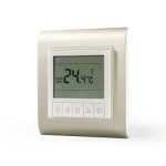 Smart Underfloor Thermostat Base And Panel White gold