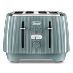 Delonghi Ballerina 4 Slice Toaster Laguna Green CTD4003.GR