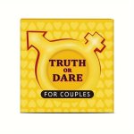 1PC MINI Size Truth Or Dare Couples Game Cards Travel Portables Valentine's Day Gifts Party Entertainment Perfect Date Night SIZ