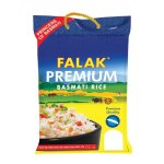 Premium Basmati Rice Aged Slender Grain Chawal 5KG - Highly Aromatic Non-sticky Rice For Uniform Cooked Grain Length & Everyday