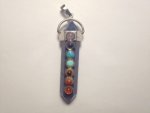Lapis Lazuli & Chakra Pendant F64
