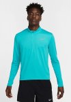 Nike Pacer 1 2 Zip Long Sleeve Run Top - Dusty Cactus