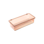 Makeup Brush And Beauty Blender Organizer - Pink