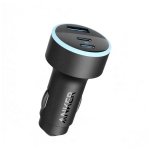 Anker 335 3 Port Car Charger 67W – Black
