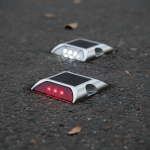 Solac Solar LED Road Stud Light Metal Flashing Red