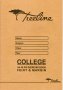 Treeline Feint And Margin College Exercise Book   A4    48 Pages    Pack Of 20   - Feint Line & Margin