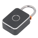 MINI Fingerprint Smart Padlock - Black