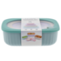 Plastic Salad Container Rectangular Set 4-PIECE