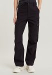 G-star Raw High Waist Cargo Wmn - Dk Black