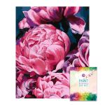 Easy Craft Paint By Number Diy Kit 50X40CM- Peony
