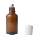 Bottle + Roller Roll-on - Amber Glass 30 Ml - Packaging Collection