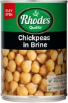 Rhodes Chickpeas In Brine Vegetables