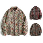 Mens Jacquard Pattern Long Sleeve