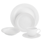 Noritake Arctic White 20 Piece Dinner Set