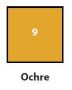 Dala Tempera Powder Paint - 9 Ochre 200G