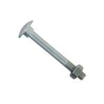 M12X75MM Cup Square Bolt & Nut Per PKT 2 FAS6930