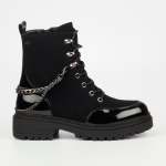 Cure 1 Ankle Boot - Black - Black 8
