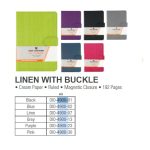 A5 Journal Linen+buck Purple 4900