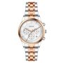 Men's Designer Rose Gold Watch - Earth Brown World Map Dial