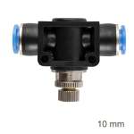 AirCraft Flow Control Mount Straight Pu 10MM