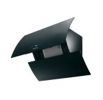 Rosieres 90CM Black Glass Extractor - RVSD9800PN