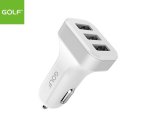 Golf Triple USB Port Car Charger
