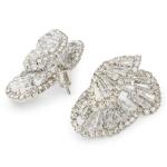 Silver Diamante Sphere Earrings