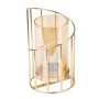 Gold Rotating Candle Holder Wedding Party Decoration