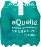 AQuelle Natural Spring Sparkling Mineral Water