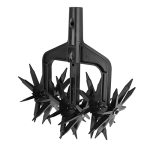 Garden Rotary Cultivator 2 In 1 Garden Soil Scarifier Adjustable Rotary Cultivator Manual Tiller Garden Soil Scarifier Garden So