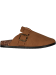 Tan Buckle Sandals - 2 Brown