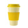 - Ava Bamboo Fibre Travel Mug Yellow