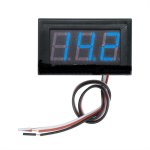 Blue Digital Voltmeter Dc 0-30V