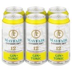 Mayfair Gin & Tonic 6 X 440ML