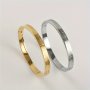 1pc Stylish Stainless Steel Bracelet For Men And Women