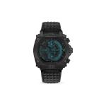 Norwood Men's Multifunction Black Ion-plated Watch