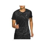 ASICS Women's Night Track Ss Top - Black - Sm