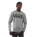 Vans - Classic Crew II Mens Crew Grey Black - XL Grey