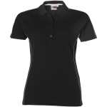 Ladies Pontiac Golf Shirt Black