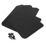 Mud Flaps Compatible With Subaru Forester Universal Fenders 4 Pieces