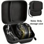 Slim Electronic Earmuffs Storage Holder For Prohear 016 Ear Protection Earmuffs Carrying Organizer Bag Box Only