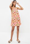 Beach Cami Dress - Pink Hawaiian