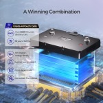 Renogy 12V 100AH Smart Lithium Iron Phosphate Battery With Self-heating Function For