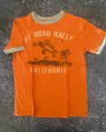 GAP Orange Off Road Rally California T-Shirt 8Y