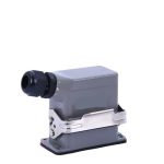 Heavy Duty Industrial Rectangular Connector HE-24B - 6 10 16 24 32 48 Cores - Waterproof Plug 4 Core Top Entry