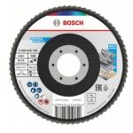 Bosch - Flap Disc X451 115MM T27 G120 - Pack Of 90