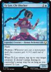 Ty Lee Chi Blocker Avatar: The Last Airbender Prerelease Cards - Damaged Foil